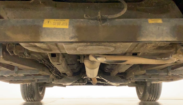 2018 Tata NEXON XZA PLUS DIESEL, Diesel, Automatic, 33,381 km, Rear Underbody