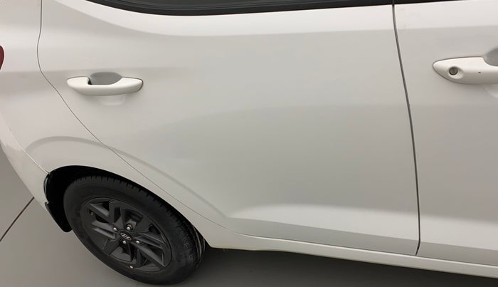 2020 Hyundai GRAND I10 NIOS SPORTZ AMT 1.2 KAPPA VTVT, Petrol, Automatic, 19,796 km, Right rear door - Slightly dented