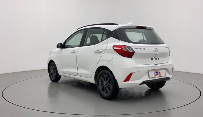 2020 Hyundai GRAND I10 NIOS SPORTZ AMT 1.2 KAPPA VTVT, Petrol, Automatic, 19,796 km, Left Back Diagonal