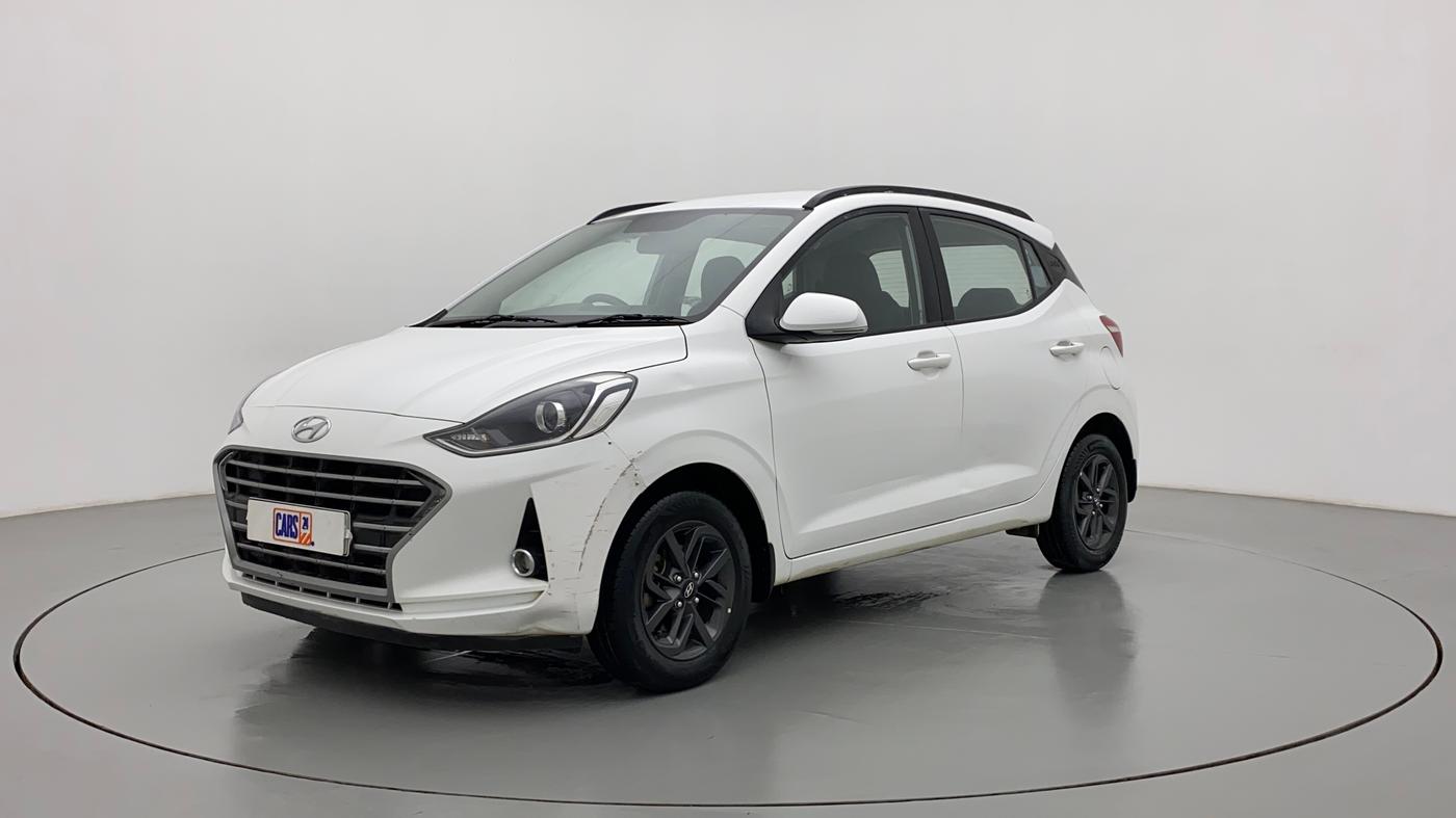 2020 Hyundai GRAND I10 NIOS SPORTZ AMT 1.2 KAPPA VTVT, Petrol, Automatic, 19,796 km, Left Front Diagonal