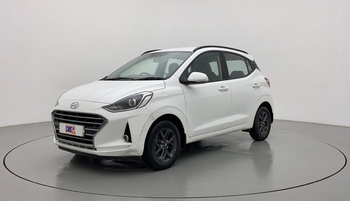 2020 Hyundai GRAND I10 NIOS SPORTZ AMT 1.2 KAPPA VTVT, Petrol, Automatic, 19,796 km, Left Front Diagonal