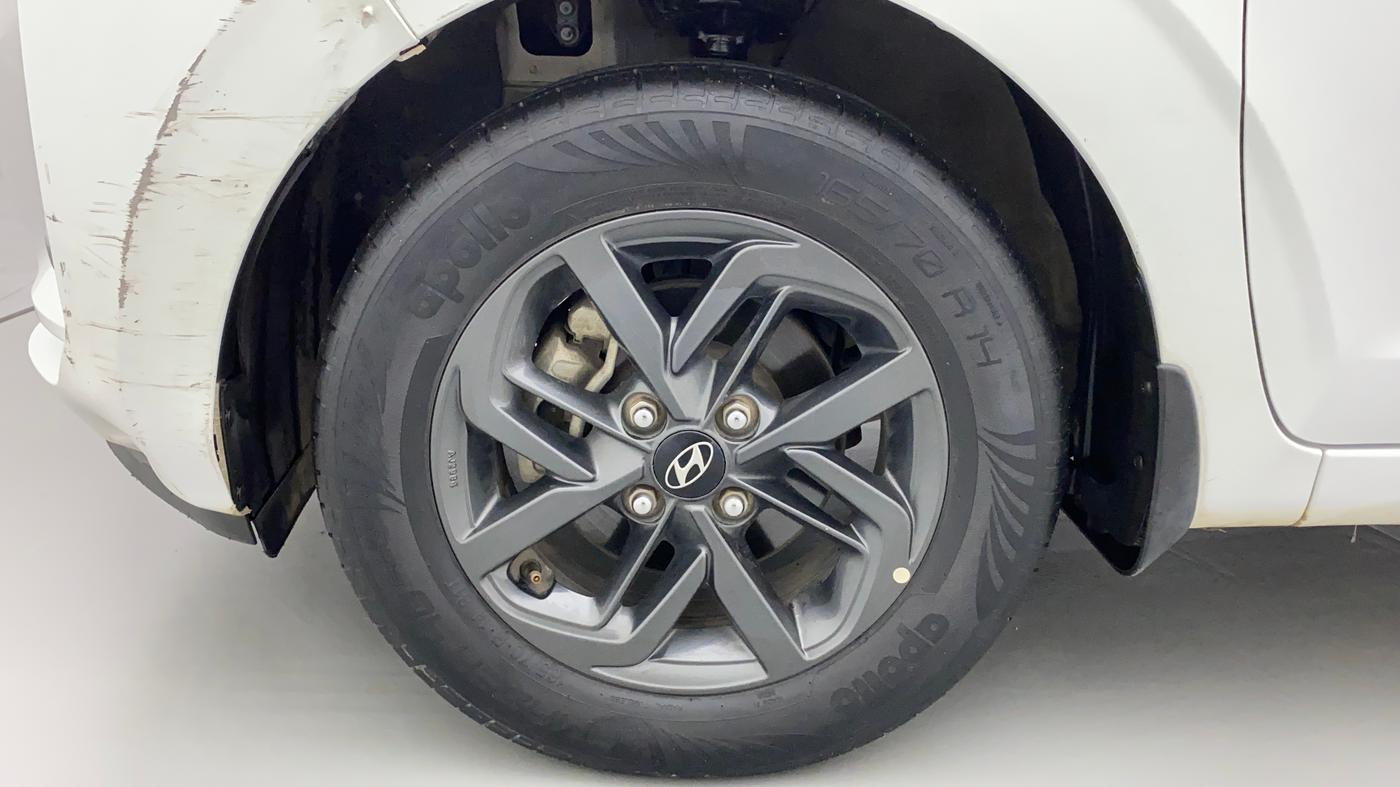 2020 Hyundai GRAND I10 NIOS SPORTZ AMT 1.2 KAPPA VTVT, Petrol, Automatic, 19,796 km, Left Front Wheel