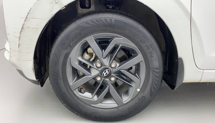 2020 Hyundai GRAND I10 NIOS SPORTZ AMT 1.2 KAPPA VTVT, Petrol, Automatic, 19,796 km, Left Front Wheel