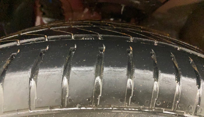 2019 Hyundai Elite i20 ASTA (O) CVT, Petrol, Automatic, 60,493 km, Left Front Tyre Tread