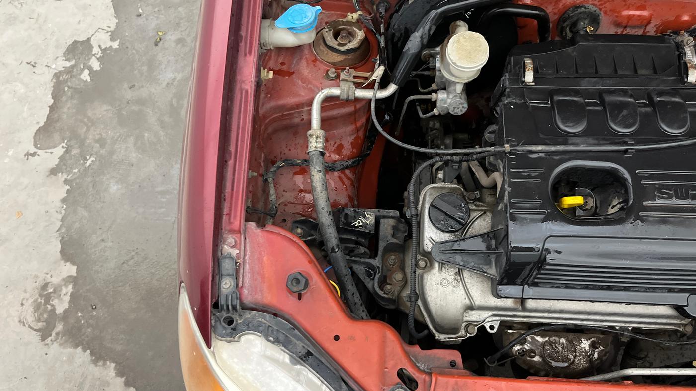 2014 Maruti Alto K10 VXI, Petrol, Manual, 1,02,791 km, Engine View - Right