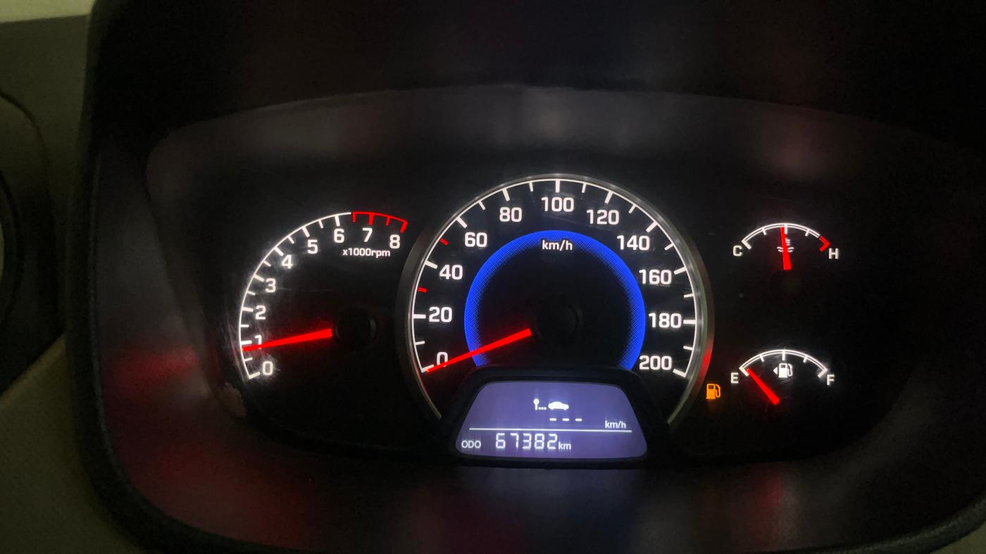 2018 Hyundai Grand i10 SPORTZ 1.2 KAPPA VTVT, CNG, Manual, 67,360 km, Odometer Image