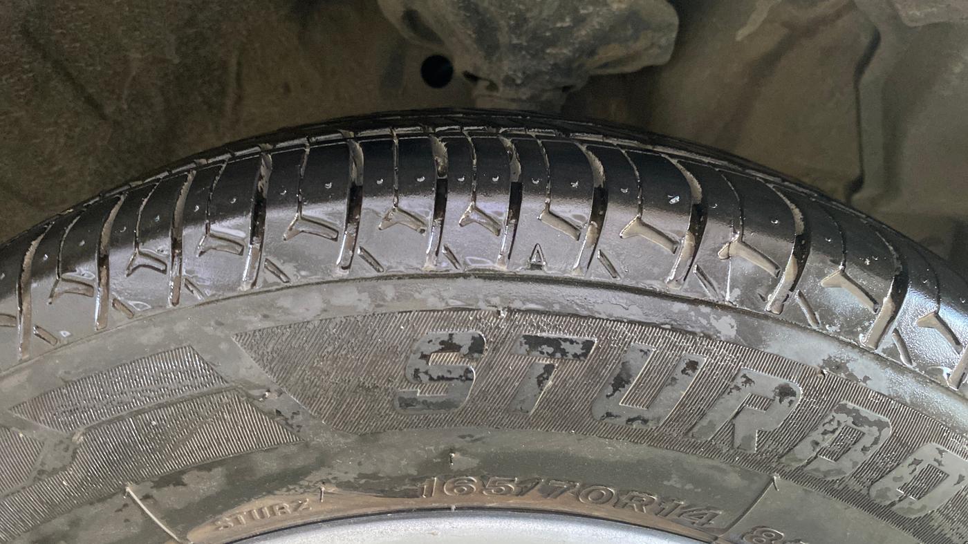 2017 Maruti Celerio VXI, Petrol, Manual, 55,522 km, Right Front Tyre Tread