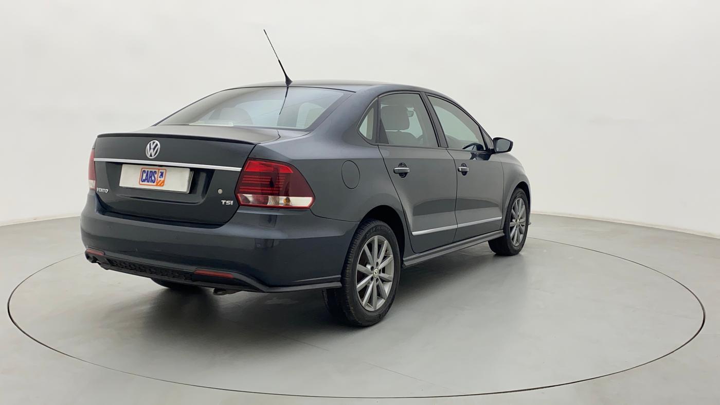 2019 Volkswagen Vento HIGHLINE PLUS 1.2 AT, Petrol, Automatic, 44,406 km, Right Back Diagonal