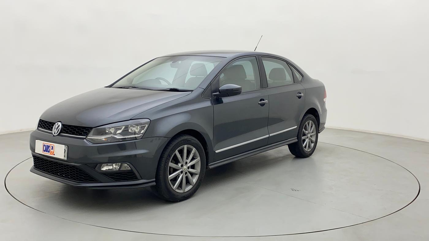 2019 Volkswagen Vento HIGHLINE PLUS 1.2 AT, Petrol, Automatic, 44,406 km, Left Front Diagonal