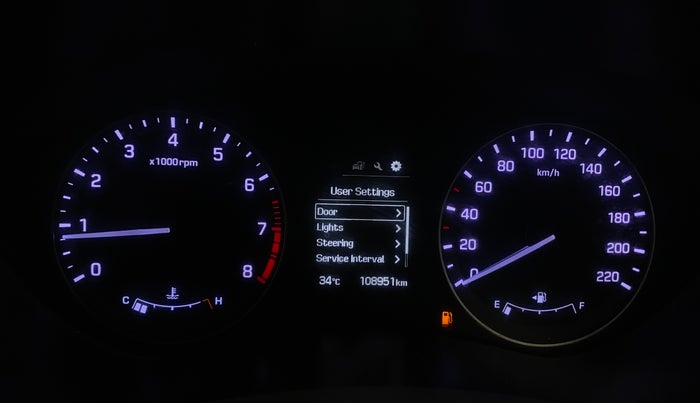 2015 Hyundai Elite i20 ASTA 1.2, Petrol, Manual, 1,08,947 km, Odometer Image