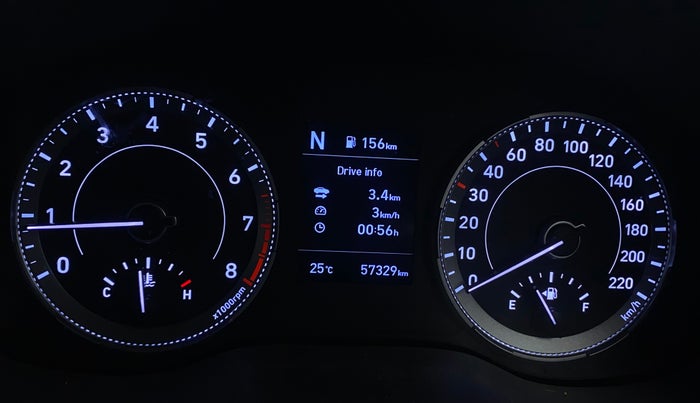 2021 Hyundai VENUE SX 1.0 TURBO IMT, Petrol, Manual, 57,326 km, Odometer Image