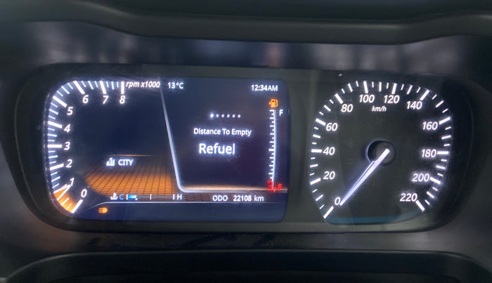 2020 Tata ALTROZ XZ 1.2, Petrol, Manual, 22,143 km, Odometer Image