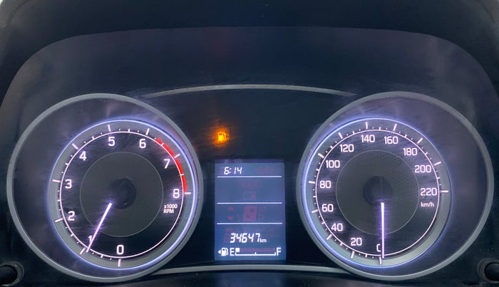 2021 Maruti Dzire VXI, Petrol, Manual, 34,716 km, Odometer Image