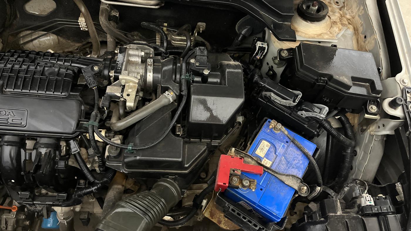 2023 Honda Amaze 1.2L I-VTEC VX CVT, Petrol, Automatic, 30,694 km, Engine View - Left