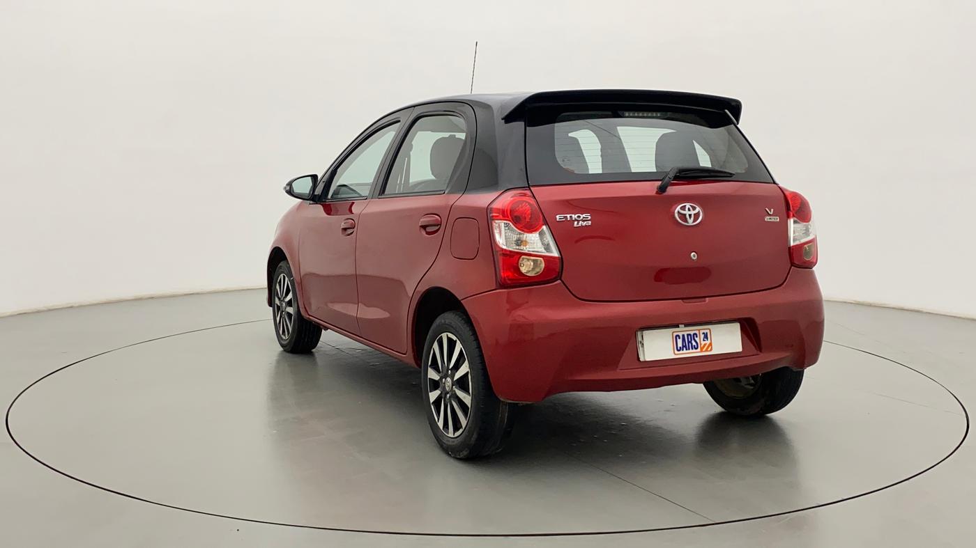 2016 Toyota Etios Liva V DUAL TONE, Petrol, Manual, 76,208 km, Left Back Diagonal
