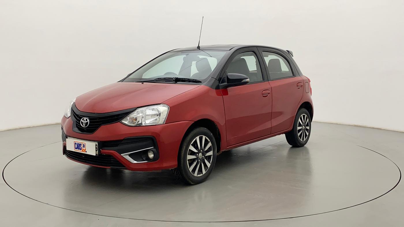 2016 Toyota Etios Liva V DUAL TONE, Petrol, Manual, 76,208 km, Left Front Diagonal