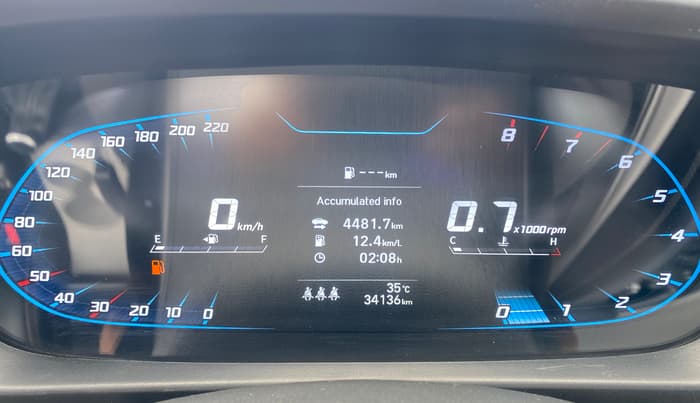 2023 Hyundai NEW I20 ASTA (O) 1.2 MT, Petrol, Manual, 34,136 km, Odometer Image