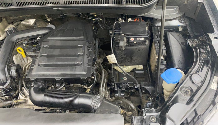 2022 Volkswagen TAIGUN TOPLINE 1.0 TSI MT, Petrol, Manual, 43,385 km, Engine View - Left