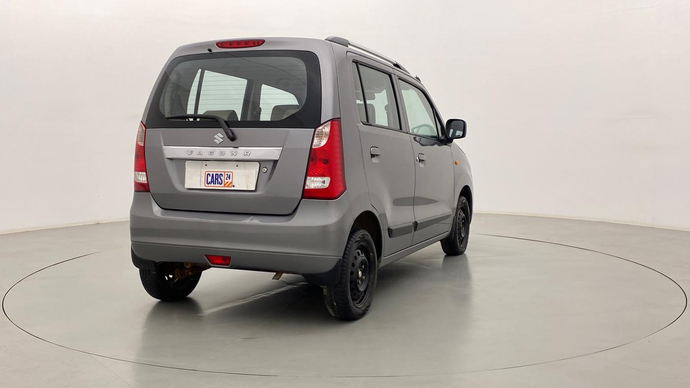 2015 Maruti Wagon R 1.0 VXI, Petrol, Manual, 19,603 km, Right Back Diagonal
