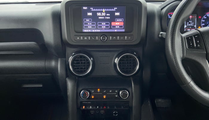 2021 Mahindra Thar LX PETROL HT 4WD AT, Petrol, Automatic, 17,994 km, Air Conditioner