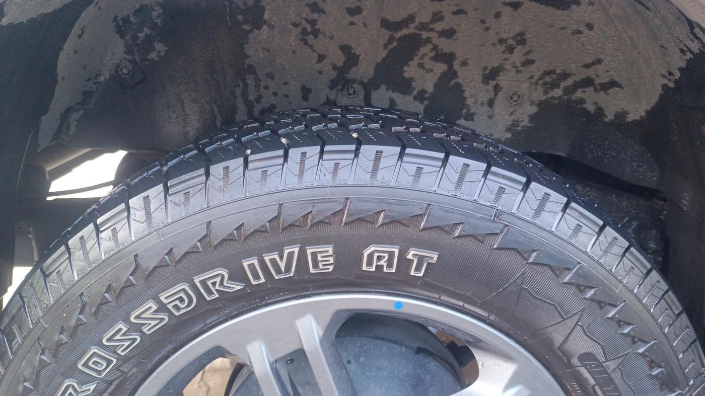 2024 Mahindra Thar LX P 2WD AT HT, Petrol, Automatic, 9,415 km, Right Rear Tyre Tread
