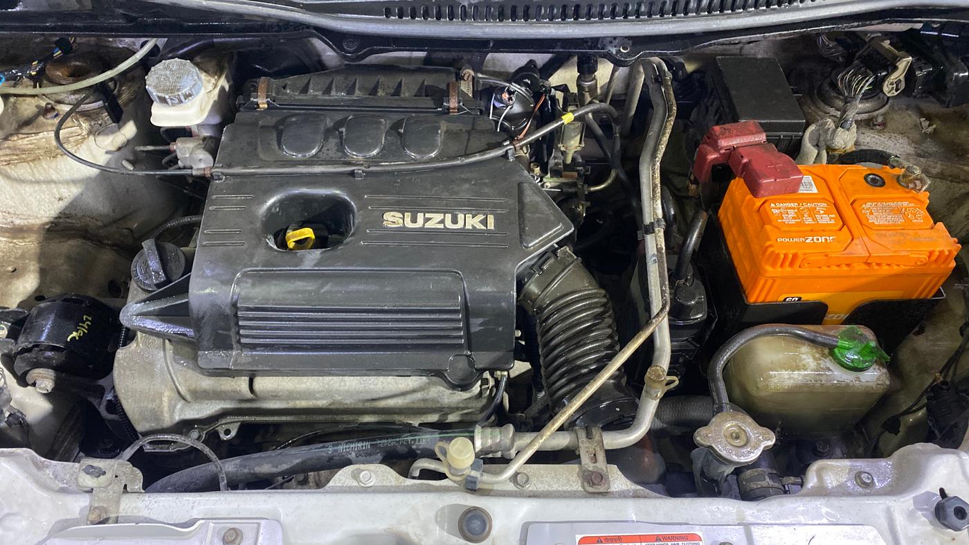 2013 Maruti Wagon R 1.0 VXI, Petrol, Manual, 51,330 km, Engine View