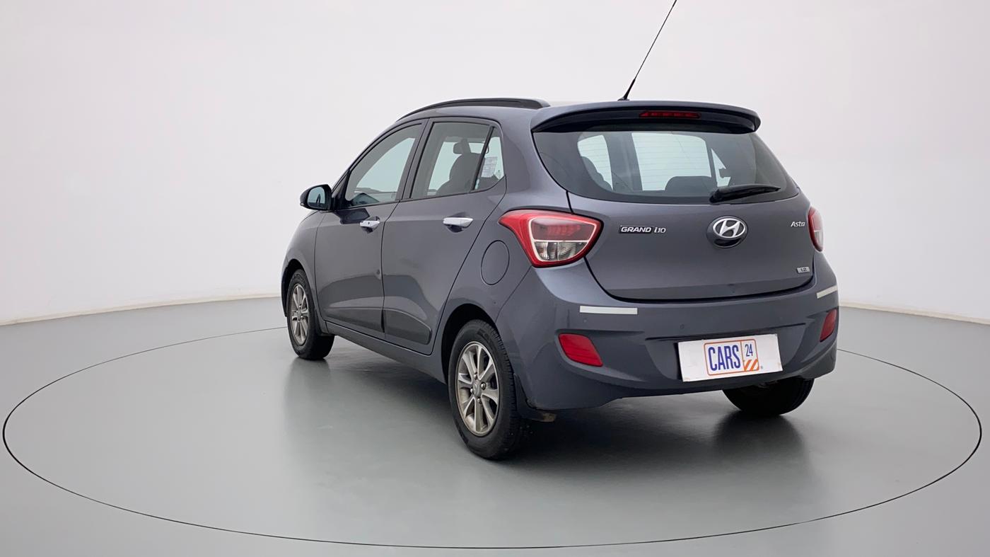 2016 Hyundai Grand i10 ASTA (O) 1.2 KAPPA VTVT, CNG, Manual, 78,191 km, Left Back Diagonal