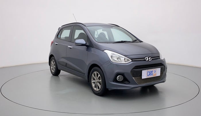 2016 Hyundai Grand i10 ASTA (O) 1.2 KAPPA VTVT, CNG, Manual, 78,191 km, Right Front Diagonal