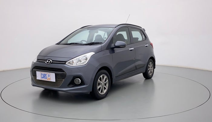 2016 Hyundai Grand i10 ASTA (O) 1.2 KAPPA VTVT, CNG, Manual, 78,191 km, Left Front Diagonal