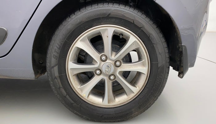2016 Hyundai Grand i10 ASTA (O) 1.2 KAPPA VTVT, CNG, Manual, 78,191 km, Left Rear Wheel