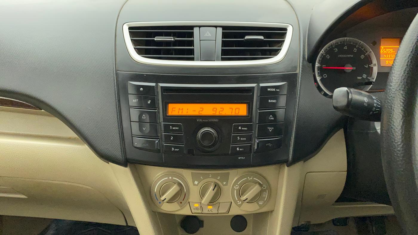 2014 Maruti Swift Dzire VXI, Petrol, Manual, 43,467 km, Air Conditioner