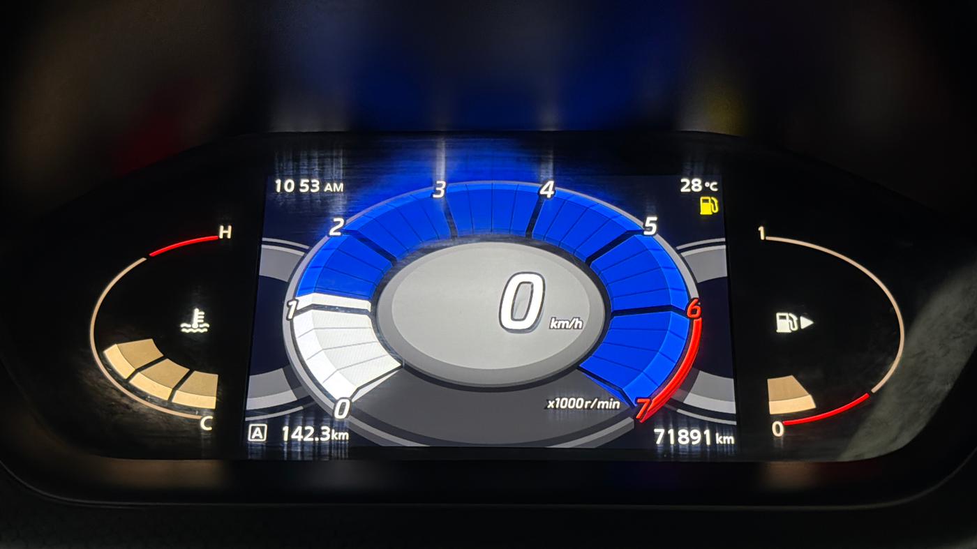 2022 Nissan MAGNITE XV PREMIUM, Petrol, Manual, 71,827 km, Odometer Image