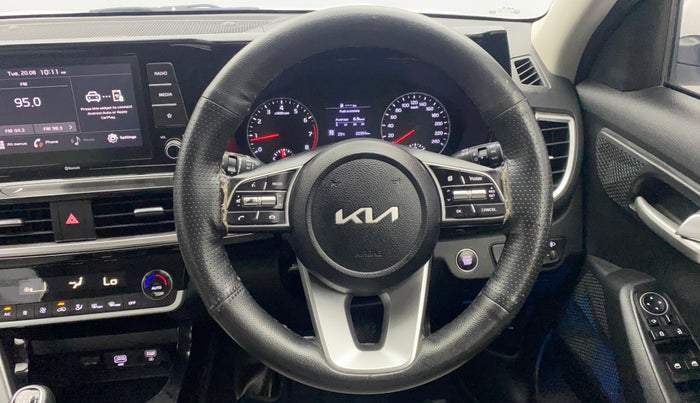 2023 KIA SELTOS HTK PLUS 1.5 IMT, Petrol, Manual, 22,347 km, Steering Wheel Close Up