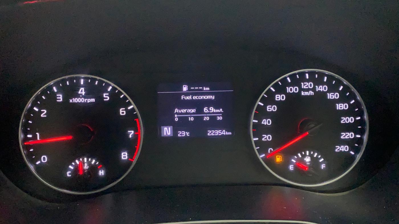 2023 KIA SELTOS HTK PLUS 1.5 IMT, Petrol, Manual, 22,347 km, Odometer Image