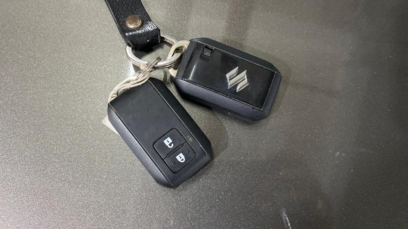 2019 Maruti Baleno ALPHA CVT PETROL 1.2, Petrol, Automatic, 38,281 km, Key Close Up