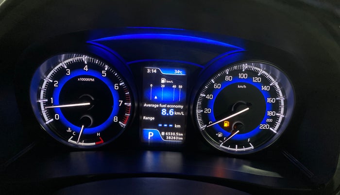 2019 Maruti Baleno ALPHA CVT PETROL 1.2, Petrol, Automatic, 38,247 km, Odometer Image