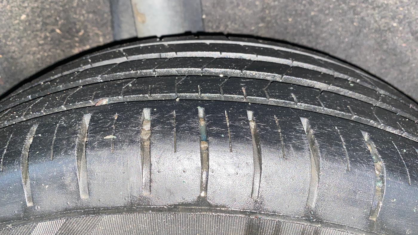 2019 Maruti Baleno ALPHA CVT PETROL 1.2, Petrol, Automatic, 38,281 km, Right Rear Tyre Tread