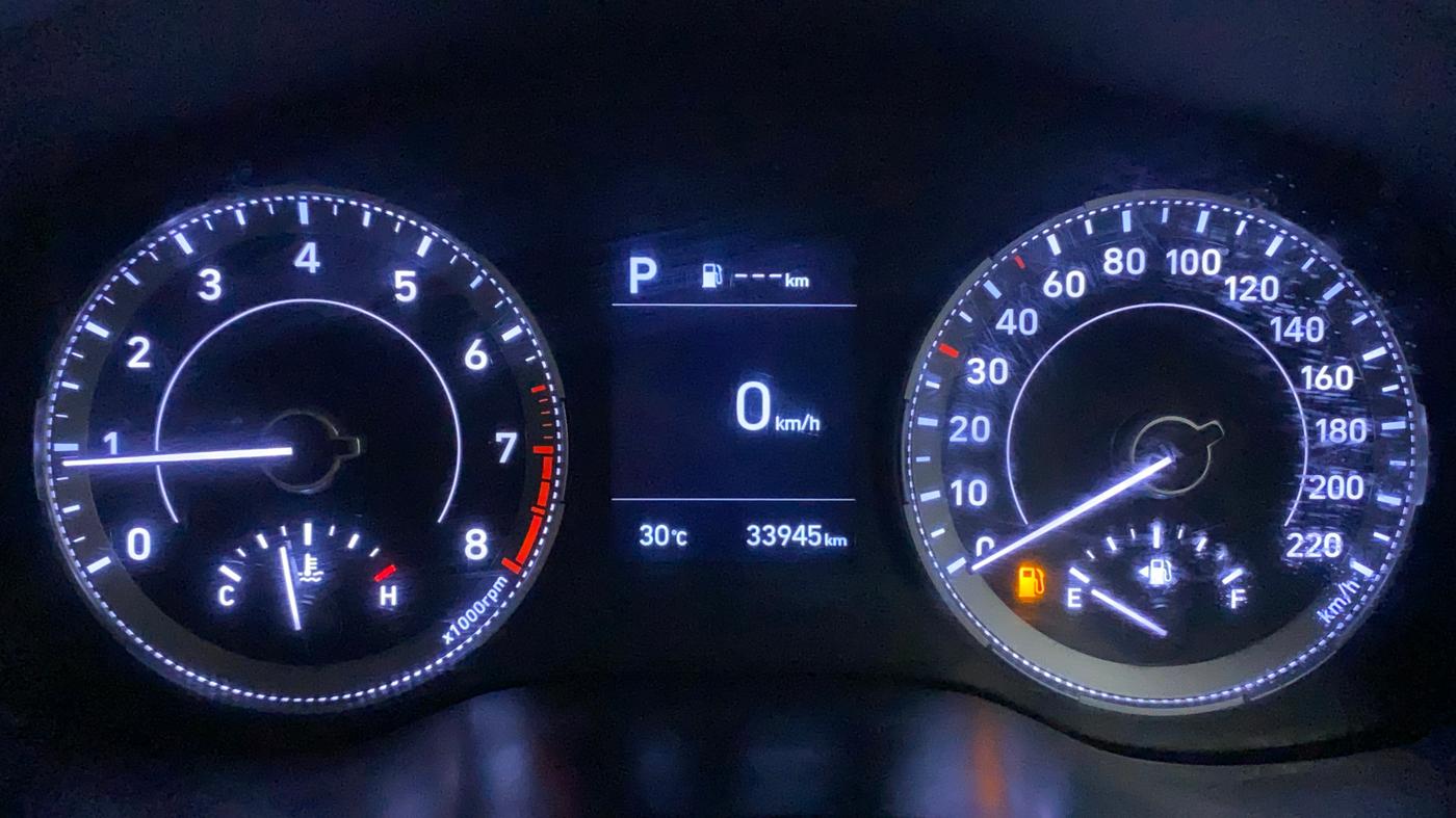 2021 Hyundai VENUE SX PLUS 1.0 TURBO DCT, Petrol, Automatic, 33,945 km, Odometer Image
