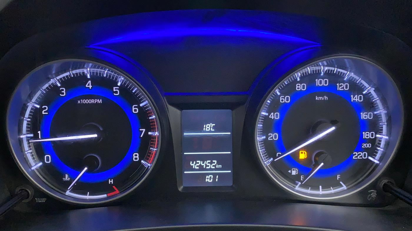 2021 Maruti Baleno DELTA PETROL 1.2, Petrol, Manual, 42,431 km, Odometer Image