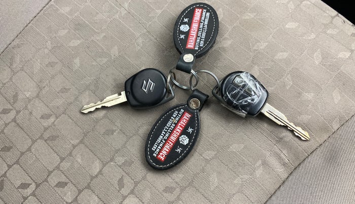 2015 Maruti Wagon R 1.0 VXI AMT, Petrol, Automatic, 34,337 km, Key Close Up