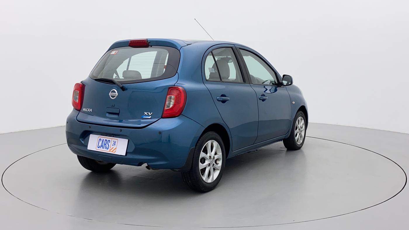 2015 Nissan Micra XV CVT, Petrol, Automatic, 55,813 km, Right Back Diagonal