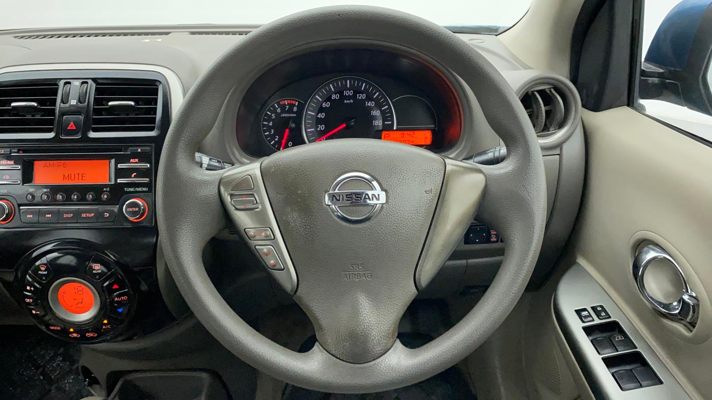 2015 Nissan Micra XV CVT, Petrol, Automatic, 55,813 km, Steering Wheel Close Up