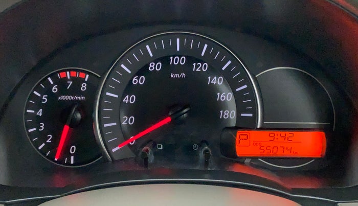 2015 Nissan Micra XV CVT, Petrol, Automatic, 55,813 km, Odometer Image