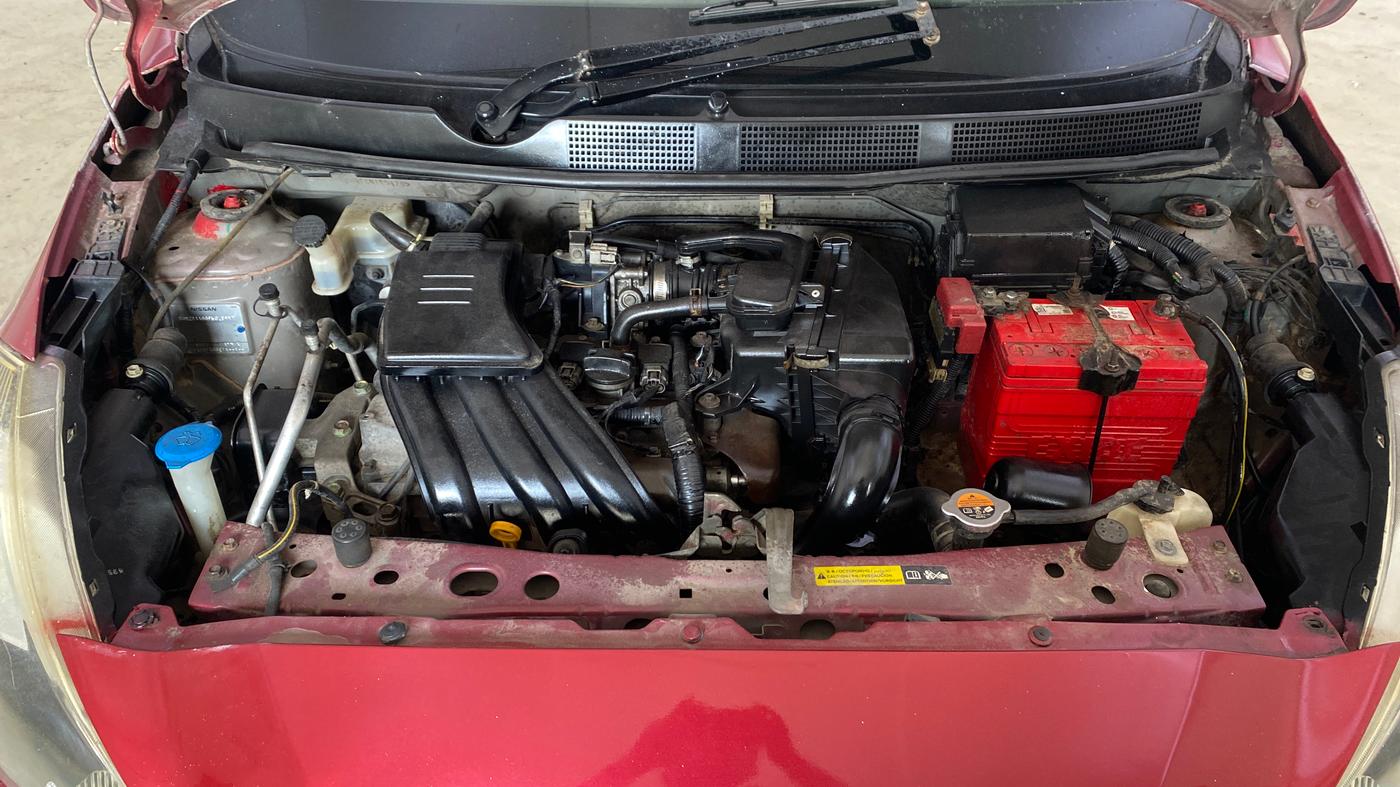 2015 Datsun Go T, Petrol, Manual, 51,255 km, Engine View