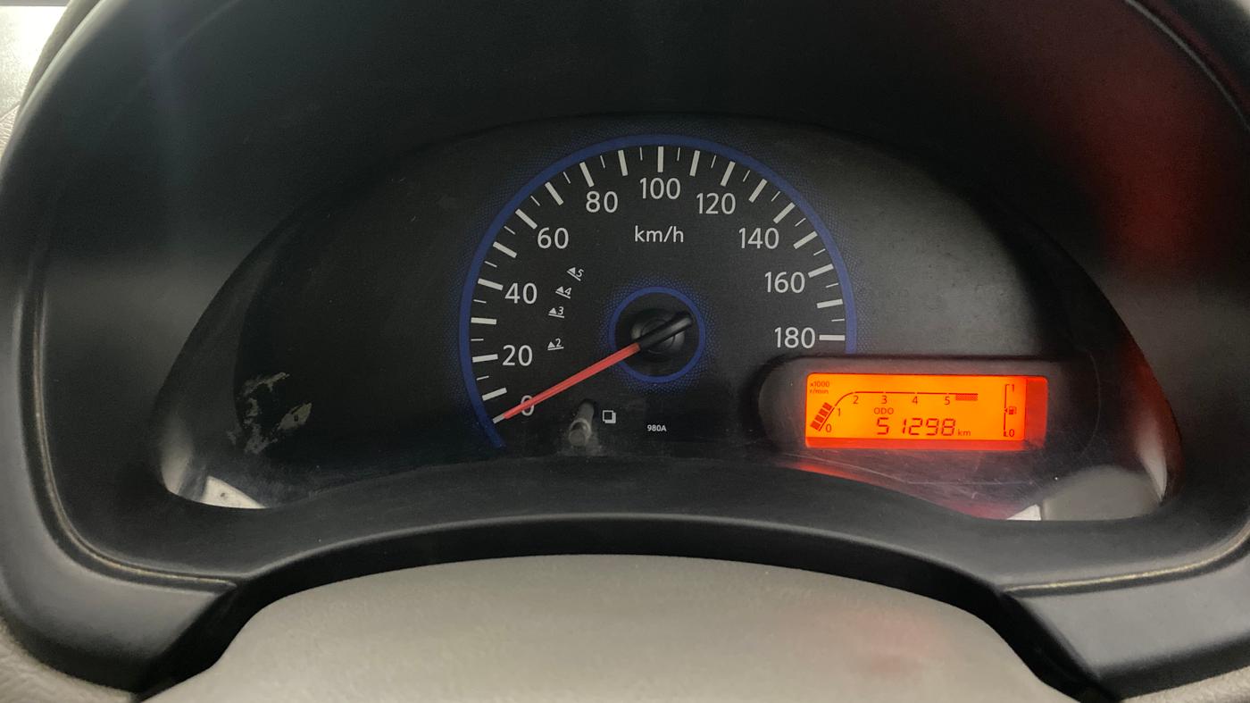 2015 Datsun Go T, Petrol, Manual, 51,255 km, Odometer Image