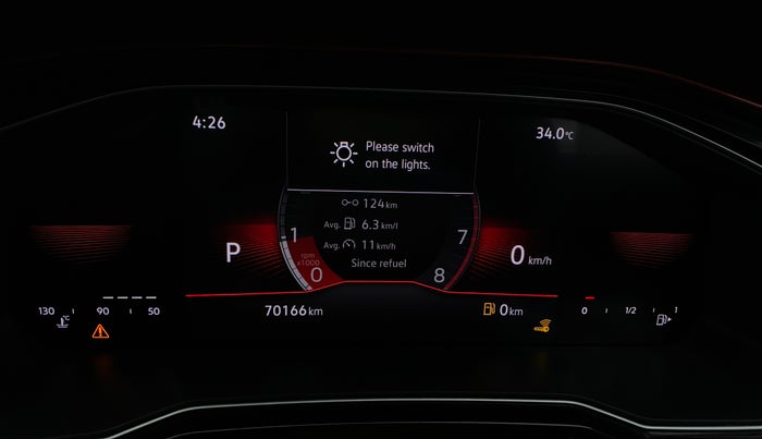 2023 Volkswagen VIRTUS GT PLUS TSI 1.5 EVO DSG, Petrol, Automatic, 70,162 km, Odometer Image