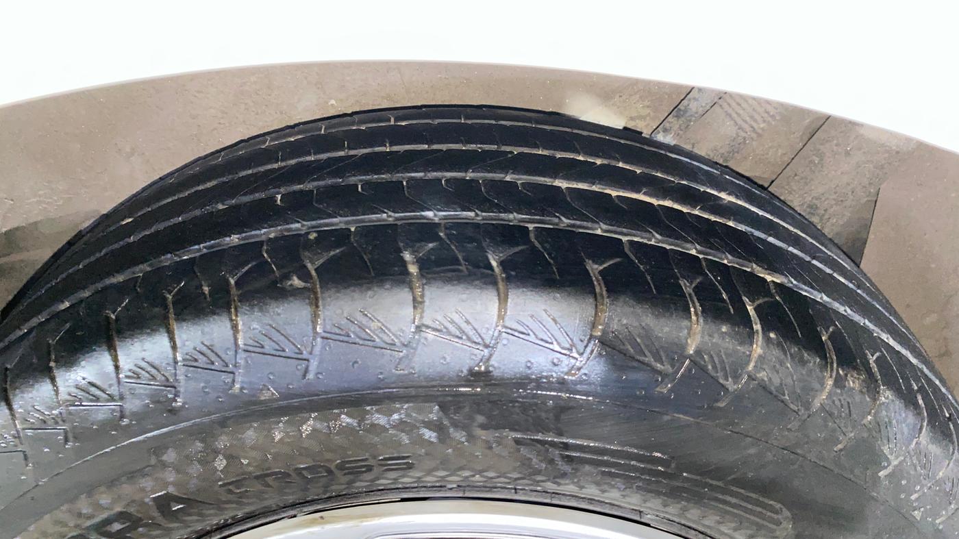 2019 Mahindra MARAZZO M4 8 STR, Diesel, Manual, 1,25,246 km, Left Rear Tyre Tread