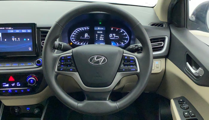 2021 Hyundai Verna SX 1.5 VTVT, Petrol, Manual, 33,976 km, Steering Wheel Close Up