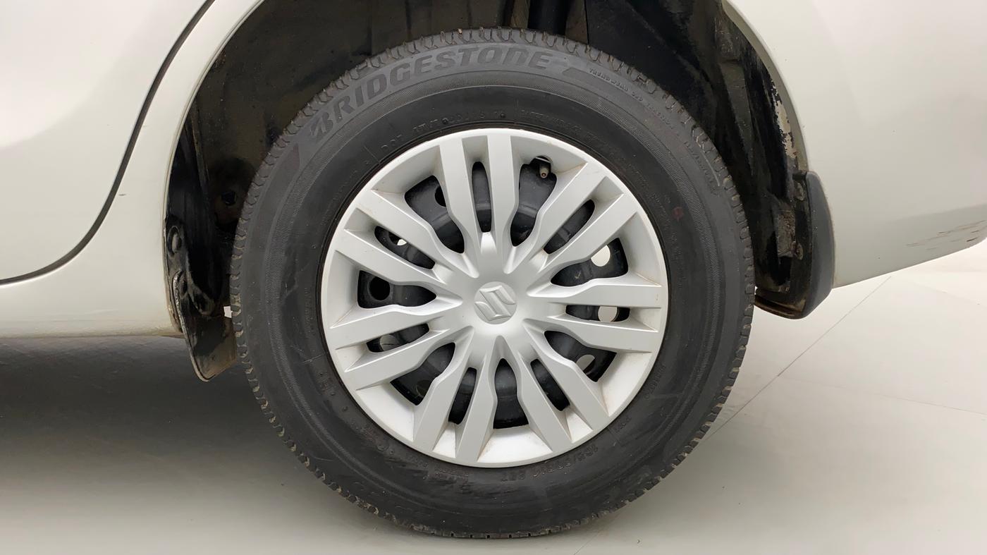 2017 Maruti Dzire VDI, Diesel, Manual, 94,974 km, Left Rear Wheel