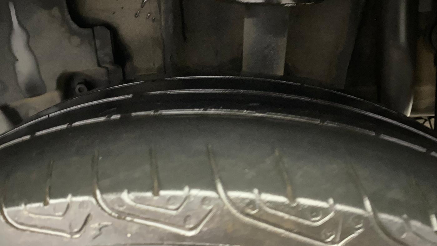 2024 Tata TIGOR XZ PLUS CNG, CNG, Manual, 28,792 km, Left Rear Tyre Tread